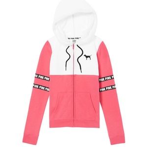PINK NEW! PERFECT FULL-ZIP